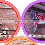 3d Mental Alphabet Letter Sign for Outdoor Signage Using thumbnail-3