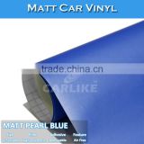 SINO Factory Price 1.52x30M C9018 Matt Pearl Blue Car Foil Vinyl