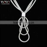 Simple Deign Fashion Chain Alloy Necklace thumbnail-3