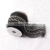 Flatback Sew on Rhinestones Crystal Glass Stone Beads Trims Chain for Clothes Decoration