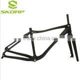 190mm Snow Bike Frame Full Carbon Bicycle Frameset Carbon Fat Bike Frame thumbnail-1