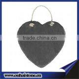 2012 Hot Sale Beautiful Heart Shape Slate Art and Crafts Art Stone thumbnail-1