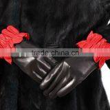 Fashion Lady Dark Blue Lace Free Shipping Gloves