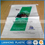 Easy tape lamination bag for rice, animal feed, high quality bopp bag, agricultural use bopp laminated pp woven bag,pp woven bag