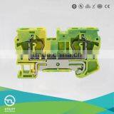 TWO-LEAD THROUGH LANDING TERMINAL BLOCKS JUT3-6PE CABLE CONNECTORS CONDUCTOR 57A thumbnail-3