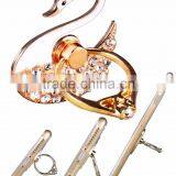 Samco Bling Swan Phone Kickstand Ring Holder, 360 Degree Rotating Ring Phone Holder / Ring Grip for Any Smartphones and Devices thumbnail-3
