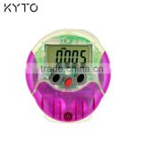 KYTO factory outlet cheap 2D calorie multi function g sensor pedometer