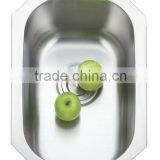Satin Single Stainless Steel Sink thumbnail-1