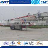 CIMC 45 m3 Tri Axle Fuel Tank Semi Trailer/aluminum Alloy Tanker/liquid Tanker Semi Trailer thumbnail-2