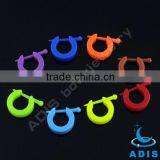 Colorful Wholesale Non Piercing Acrylic Light Ear Hoops thumbnail-1