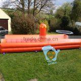 pvc tarpaulin human interest inflatable eliminator game