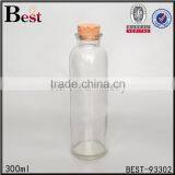 300ml Tube Bottle Tube Bottle With Cork Tube Glass Bottle thumbnail-1