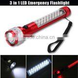 Best Quality Patent Aluminum 3 in 1 Emergency Led Strong Light Torch