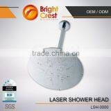 Silver High Pressure Laser Shower Head