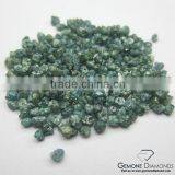 Natural Loose Greenish Blue Drilled Diamonds Beads At Bottom Price