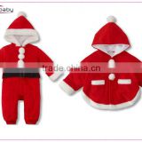 The new 2014 Santa costume children Chinese suppliers children Christmas clothes