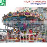 Attracting Animal Design Kiddie Rides Carousel; Cheap Kiddie Carousel Horse Ride, Electric Kiddie Ride On Carousel thumbnail-3