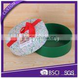 Printed Cheap Wholesale White Round Cardboard Paper Hat Boxes With Lid