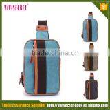 Vivisecret Fashion Style Men Top Quality Canvas Shoulder Bag thumbnail-2