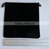 10*20cm In Stock Custom Printed Drawstring Pouch Fabric Velvet Gift Bag thumbnail-6