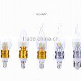 High Lumen Ultra Bright E14 3w-5w Bulb Led Candle Lamp thumbnail-6