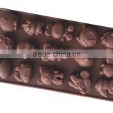 Cartoon 3D Animal Elephant Silicone Mold Cake Decorating Mold For Chocolate Soap Candy Arts & Crafts thumbnail-3