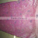 PINK SILK EMBRODARY FABRIC thumbnail-1