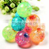 Factory Price 55mm Pvc Plastic Led Flashing Bouncy Water Ball Bouncing Toy Ball thumbnail-1