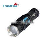 New Style Focusing Flashlight TrustFire Hand Rechargeable Flashlight Z7 550LM Zoomable Led Flashlight