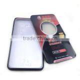 Clear Window Rectangle Tin Box for Battery Packaging