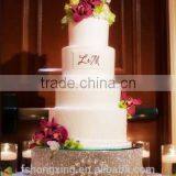 CSz-7 Beautiful Crystal Cake Stand With Shining Diamond for Wedding & Event thumbnail-1