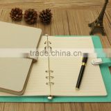 Loose Leaf Planner Organizer Pu Cover Notebook with USB