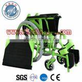 Green Manual Mobility Wheelchair for Disable Old Chair With CE Improval thumbnail-3