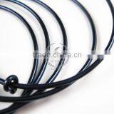 65mm Diameter Dark Blue Brass Simple Adjustable Wiring Bracelet for Beading DIY Jewelry Supplies 1900047 thumbnail-3