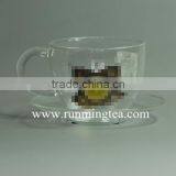 Custom Private Logo on Glass Teaware