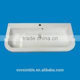 Popular Decoration Solid Surface Table Top Wash Basin Height thumbnail-3