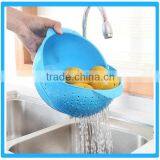 Kitchen Plastic Fruit&Vegetable Folding Dropping Basket thumbnail-2