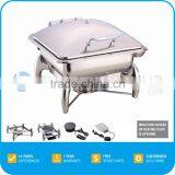 2017 New Model Commerical Stainless Steel Cover Chafing Dish Price thumbnail-1