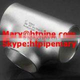 ASTM B366 UNS NO6600 Nickel Alloy Seamless Equal Tee thumbnail-1