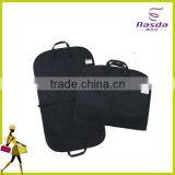 non woven black garment bag for suit