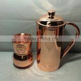 Yoga Cup OM Embossed Made of Pure Solid Copper thumbnail-4