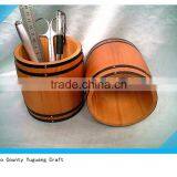 Classic Hot Sale Wooden Pen Storage Barrel thumbnail-1