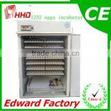HHD Automatic 1232 Eggs Industrial Chicken Brooder for Sale of High Quality thumbnail-1
