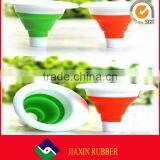 New Arrival Durable Silicone Collapsible Funnel Foldable Funnel for Liquid Transfer thumbnail-4