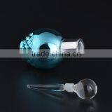 12ml Round Ball Shaped UV Gel Colored Glass Dropper Bottles Empty Red Blue Glass Perfume Bottle With Glass Applicator for Sale thumbnail-5