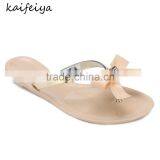 Summer Soft Flats Sandals Camellia Flower Sweet Flip Flops Slipper thumbnail-1