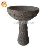 Rusty Red Terracotta Bird Bath for Wholesale thumbnail-6