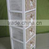 Unfinished Multi-function Wood Ambry for Four Hole thumbnail-5