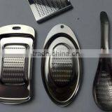 Cy290 Spoon Shape Lime Lemon Zester Cheese Grater Wasabi Ginger Stainless Garlic Press Cozinha Grinding Tools Accessory thumbnail-6