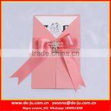 Party Guest Invitation Laser Lace Blank Wedding Card thumbnail-1